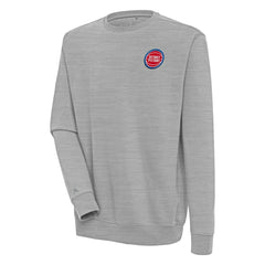 Detroit Pistons Antigua Victory Pullover Sweatshirt sale On Sale