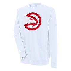 Atlanta Hawks Antigua Victory Pullover Sweatshirt Discount