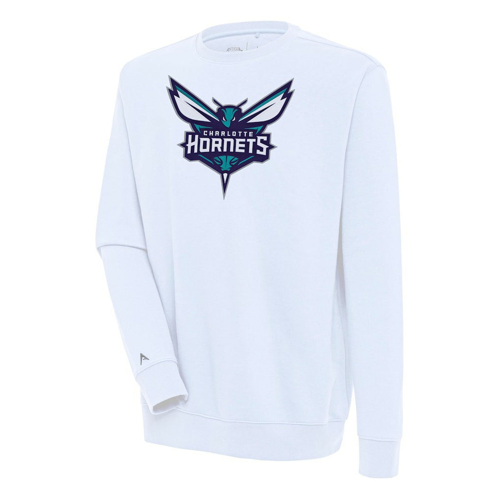 Charlotte Hornets Antigua Victory Pullover Sweatshirt Discount