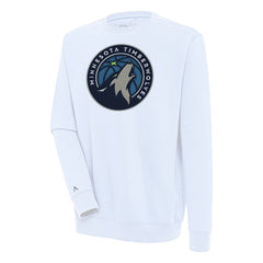 Minnesota Timberwolves Antigua Victory Pullover Sweatshirt For Sale