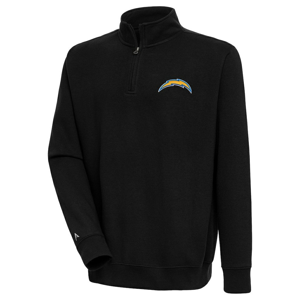 Los Angeles Chargers  Antigua Victory Quarter-Zip Pullover Top