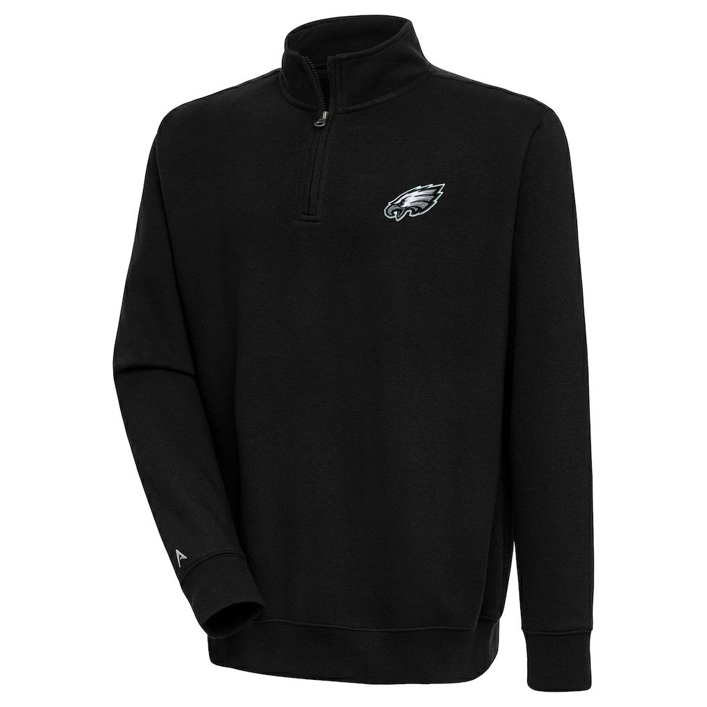 Philadelphia Eagles  Antigua Victory Quarter-Zip Pullover Top