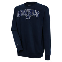 Dallas Cowboys  Antigua Victory Chenille Pullover Sweatshirt