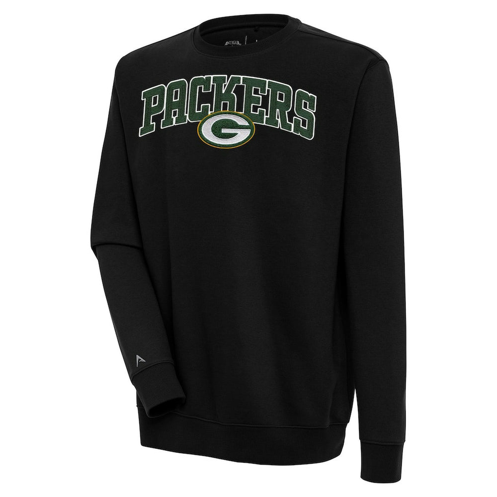 Green Bay Packers  Antigua Victory Chenille Pullover Sweatshirt