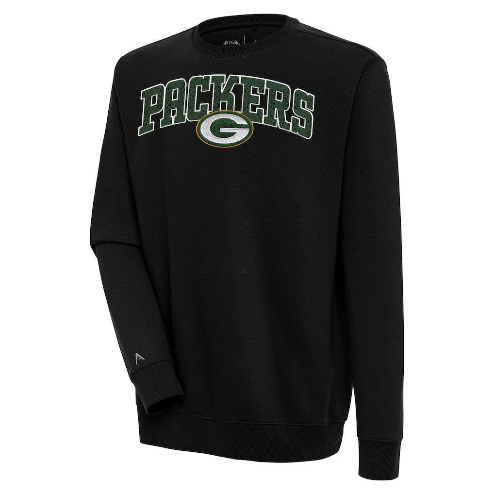 Green Bay Packers  Antigua Victory Chenille Pullover Sweatshirt