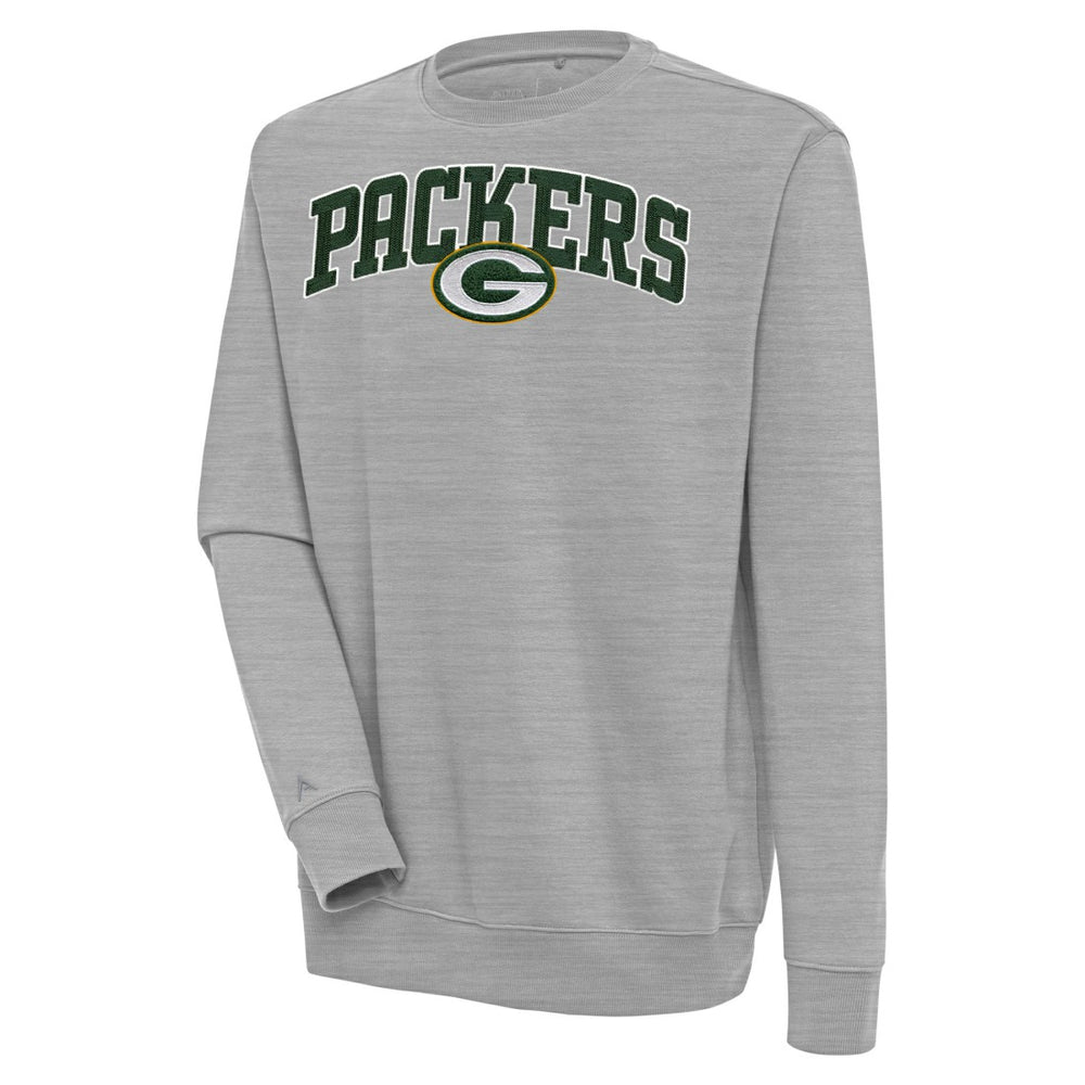 Green Bay Packers  Antigua Victory Chenille Pullover Sweatshirt