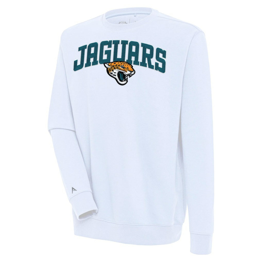 Jacksonville Jaguars  Antigua Victory Chenille Pullover Sweatshirt