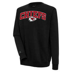 Kansas City Chiefs  Antigua Victory Chenille Pullover Sweatshirt