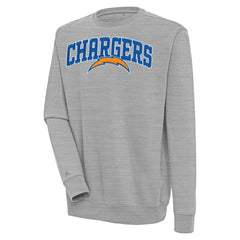 Los Angeles Chargers  Antigua Victory Chenille Pullover Sweatshirt