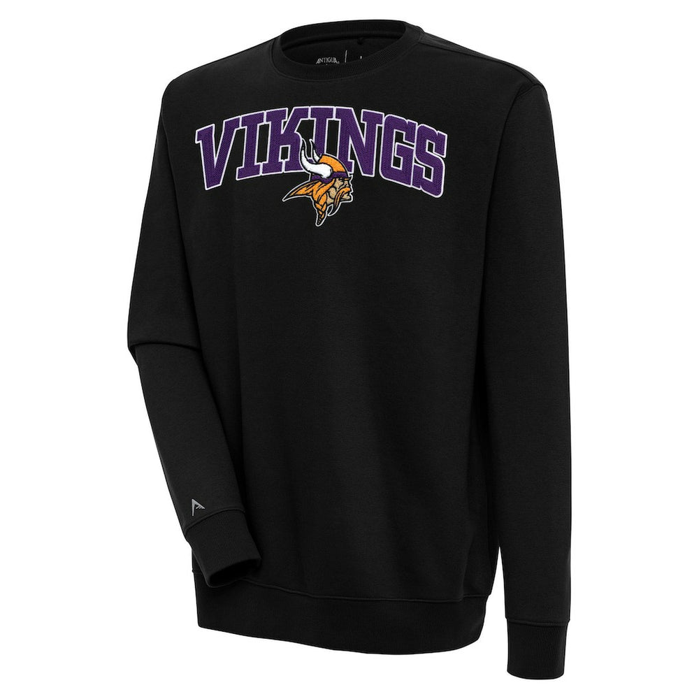 Minnesota Vikings  Antigua Victory Chenille Pullover Sweatshirt