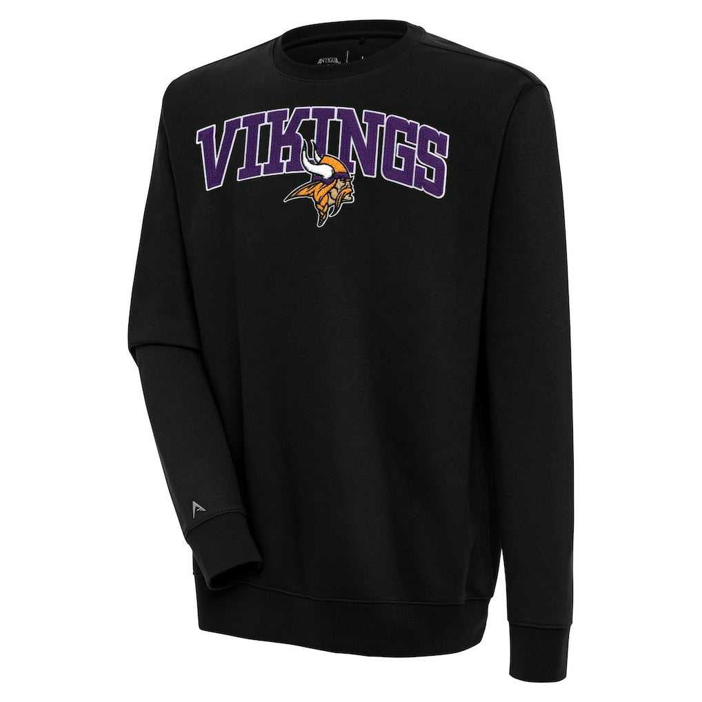 Minnesota Vikings  Antigua Victory Chenille Pullover Sweatshirt