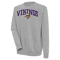 Minnesota Vikings  Antigua Victory Chenille Pullover Sweatshirt
