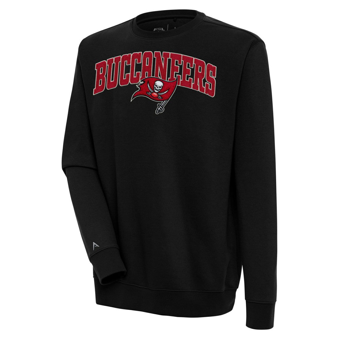 Tampa Bay Buccaneers  Antigua Victory Chenille Pullover Sweatshirt