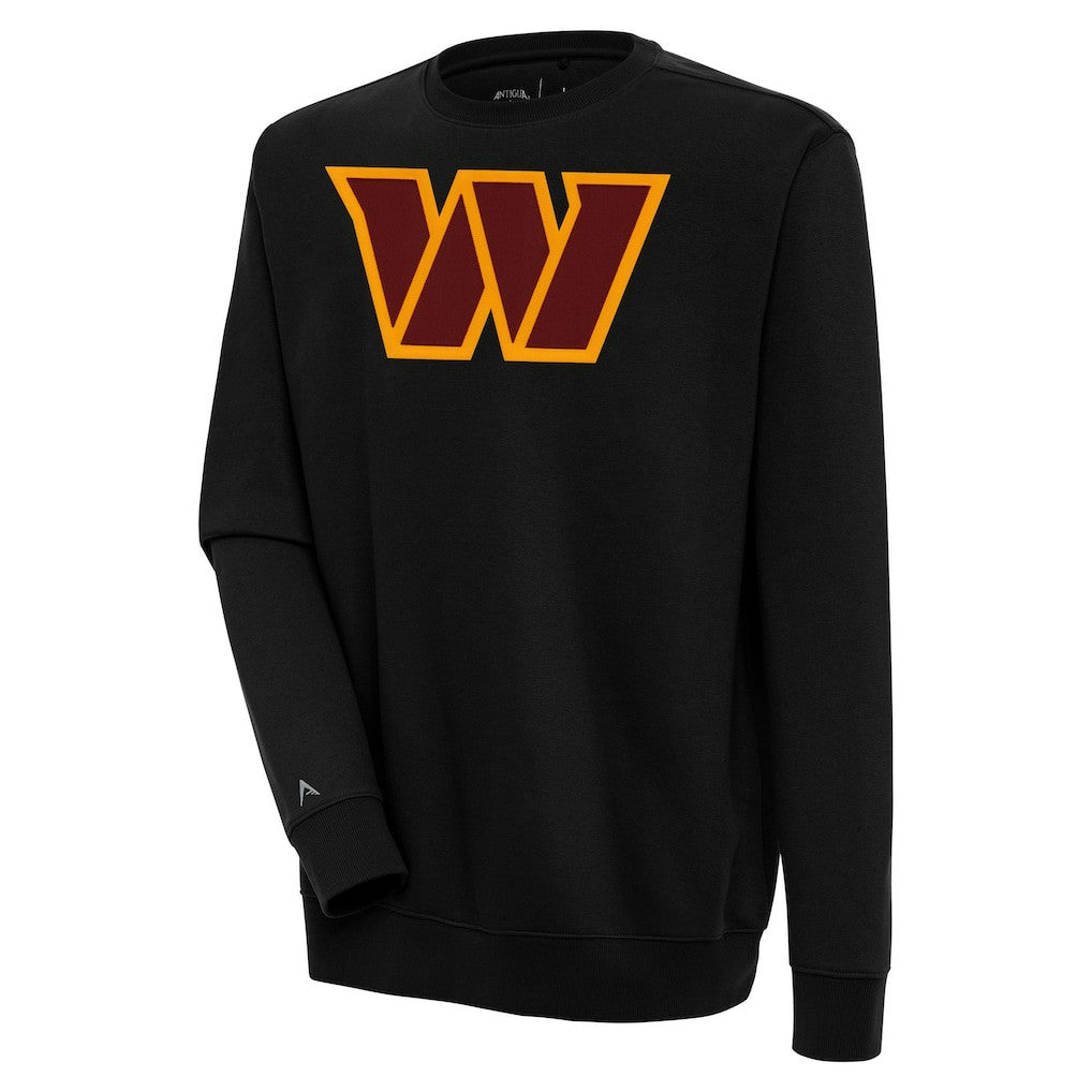 Washington Commanders  Antigua Victory Chenille Pullover Sweatshirt