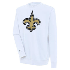 New Orleans Saints  Antigua Victory Pullover Sweatshirt