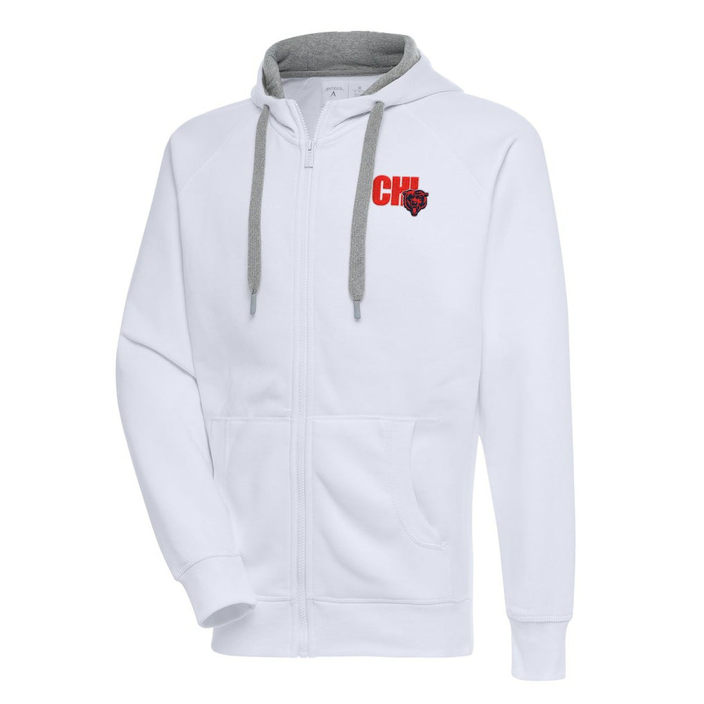 Chicago Bears  Antigua Victory Full-Zip Hoodie
