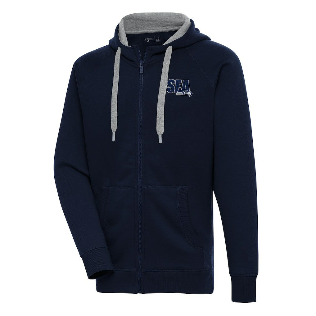 Seattle Seahawks  Antigua Victory Full-Zip Hoodie