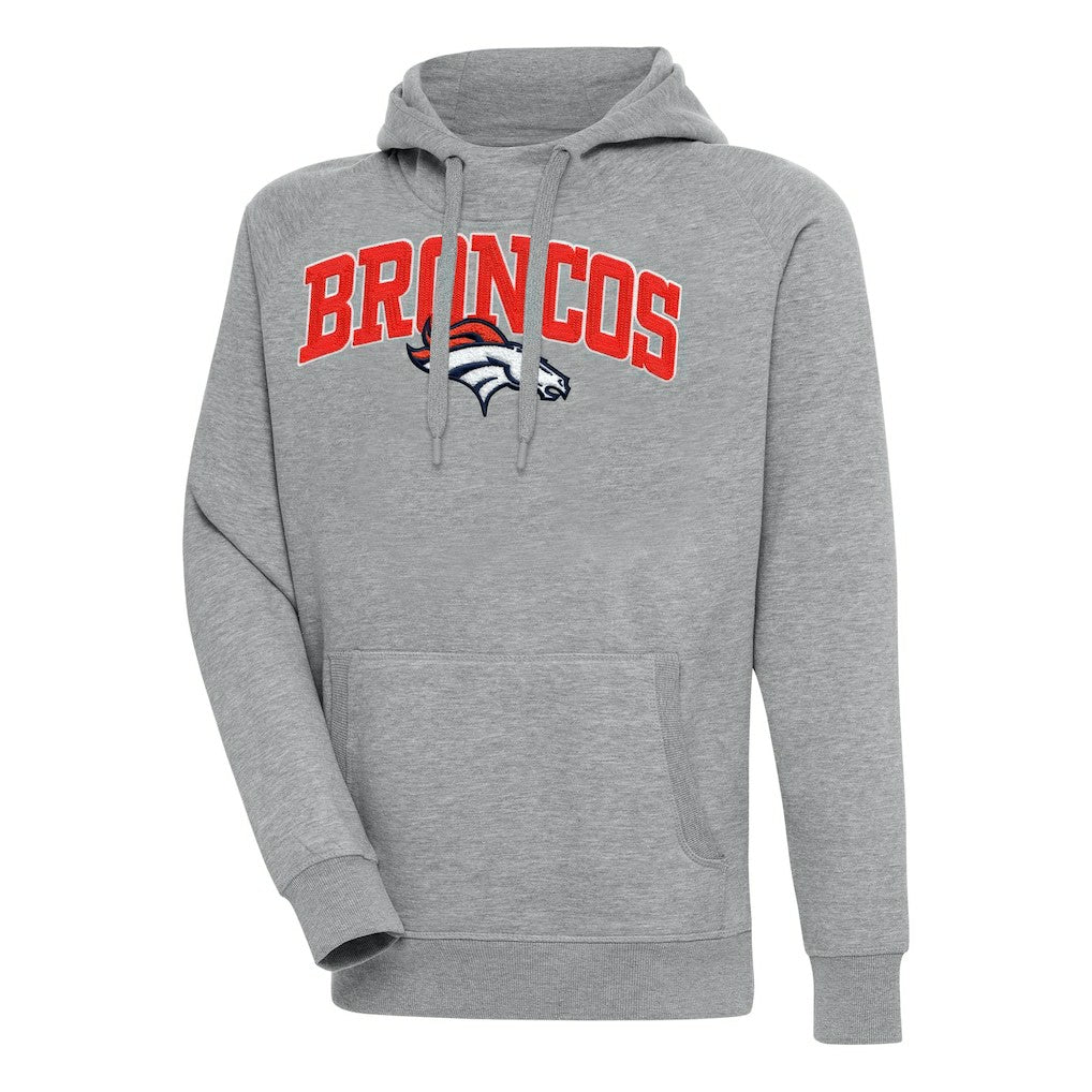 Denver Broncos  Antigua Victory Pullover Hoodie
