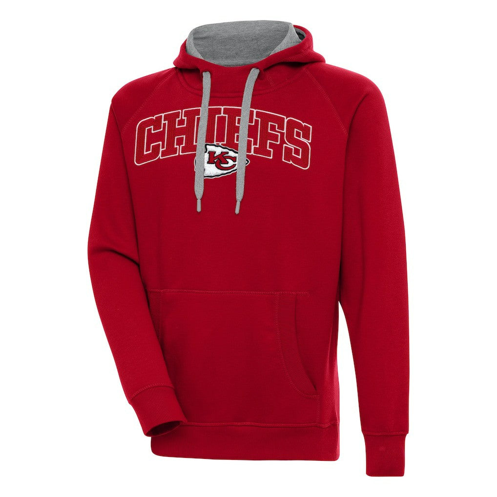 Kansas City Chiefs  Antigua Victory Pullover Hoodie