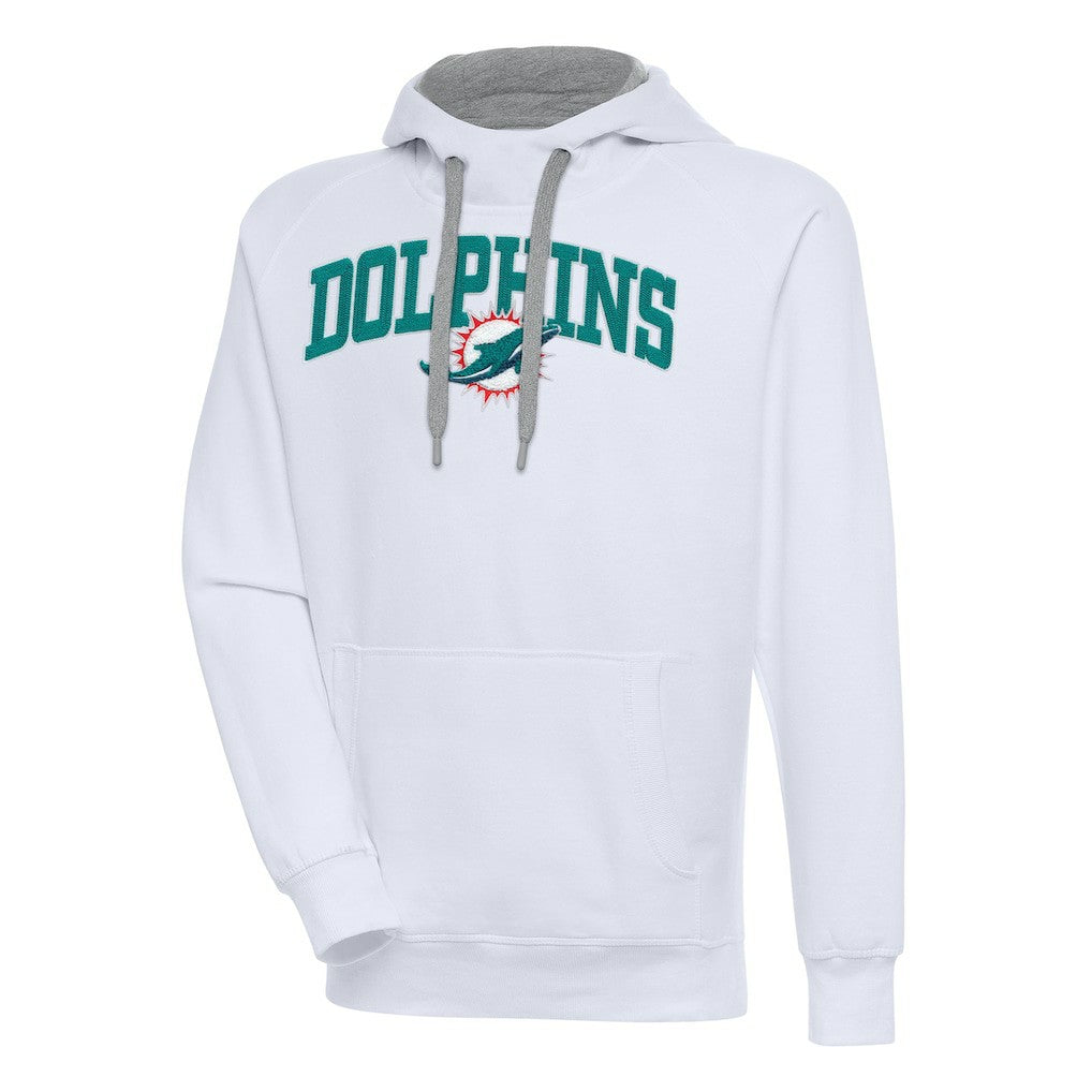 Miami Dolphins  Antigua Victory Pullover Hoodie