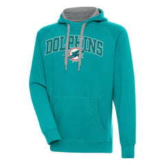 Miami Dolphins  Antigua Victory Pullover Hoodie