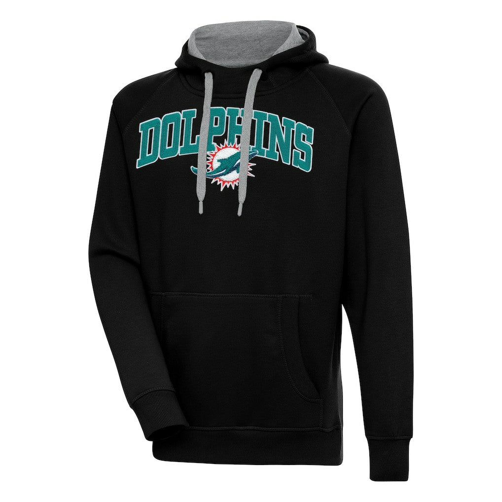 Miami Dolphins  Antigua Victory Pullover Hoodie