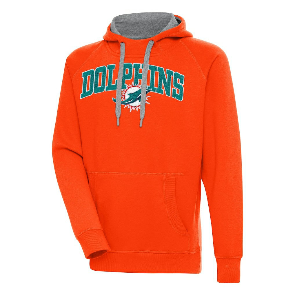 Miami Dolphins  Antigua Victory Pullover Hoodie