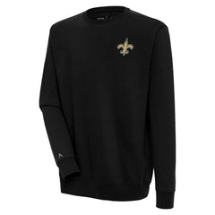 New Orleans Saints  Antigua Victory Pullover Sweatshirt