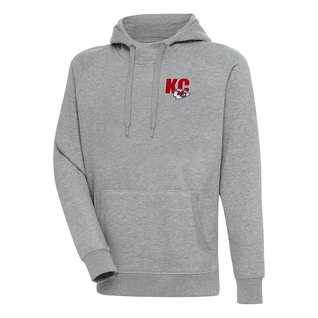 Kansas City Chiefs  Antigua Victory Pullover Hoodie