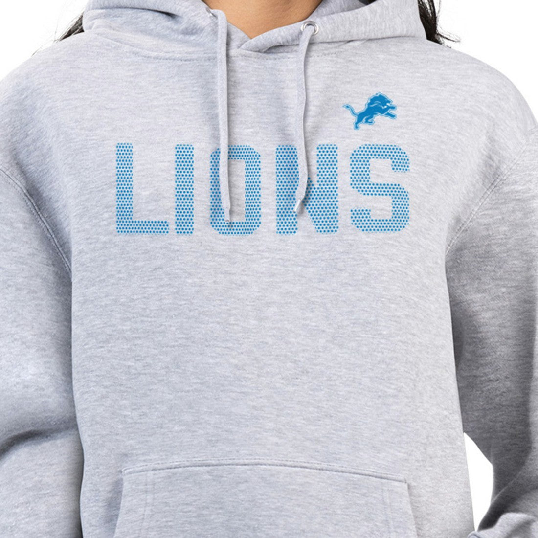 Detroit Lions  G-III 4Her by Carl Banks Women's Dot Print Pullover Hoodie