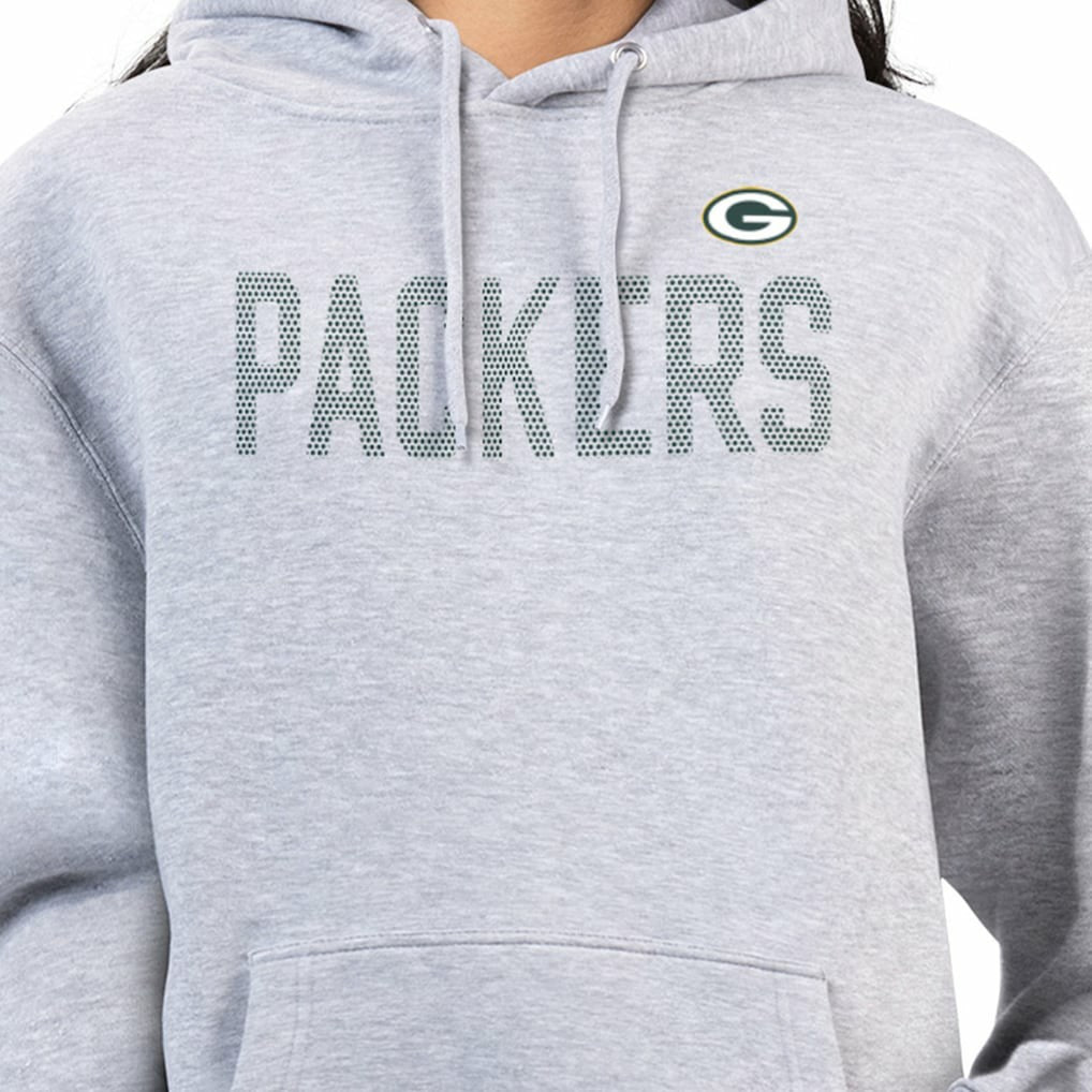 Green Bay Packers  G-III 4Her by Carl Banks Women's Dot Print Pullover Hoodie
