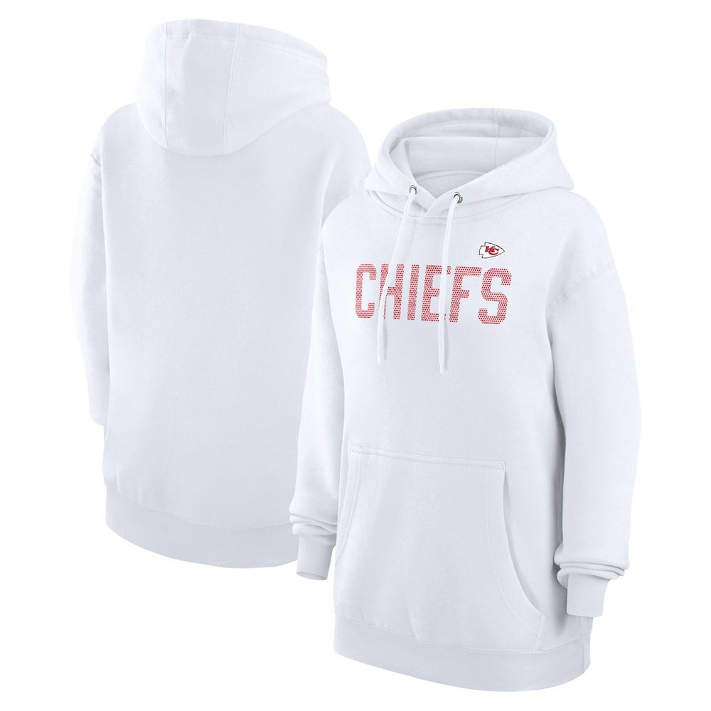 Kansas City Chiefs  G-III 4Her by Carl Banks Women's Dot Print Pullover Hoodie