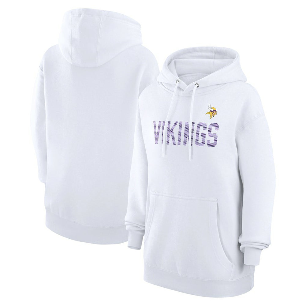Minnesota Vikings  G-III 4Her by Carl Banks Women's Dot Print Pullover Hoodie
