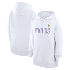 Minnesota Vikings  G-III 4Her by Carl Banks Women's Dot Print Pullover Hoodie