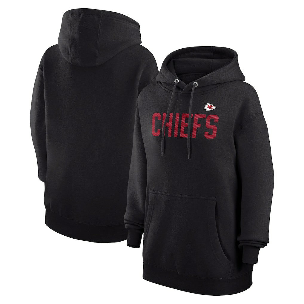 Kansas City Chiefs  G-III 4Her by Carl Banks Women's Dot Print Pullover Hoodie