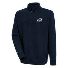 Colorado Avalanche Antigua Victory Quarter-Zip Pullover Top Sale