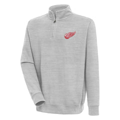 Detroit Red Wings Antigua Victory Quarter-Zip Pullover Top Discount