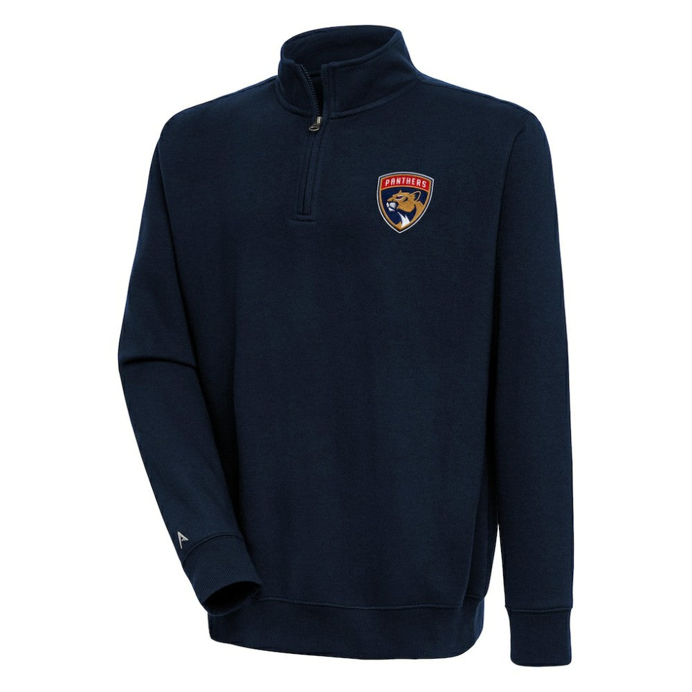 Florida Panthers Antigua Victory Quarter-Zip Pullover Top Outlet