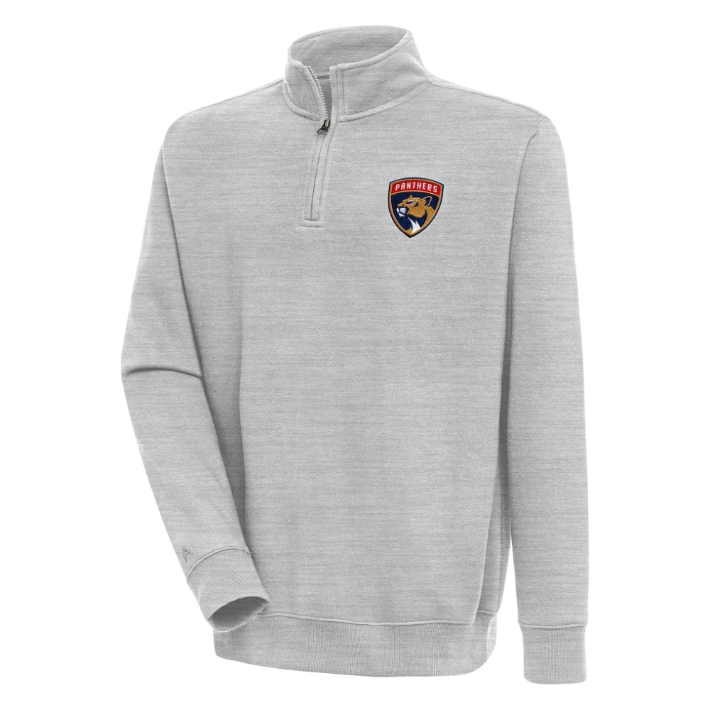 Florida Panthers Antigua Victory Quarter-Zip Pullover Top On Sale
