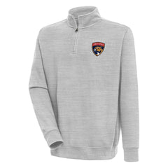 Florida Panthers Antigua Victory Quarter-Zip Pullover Top On Sale
