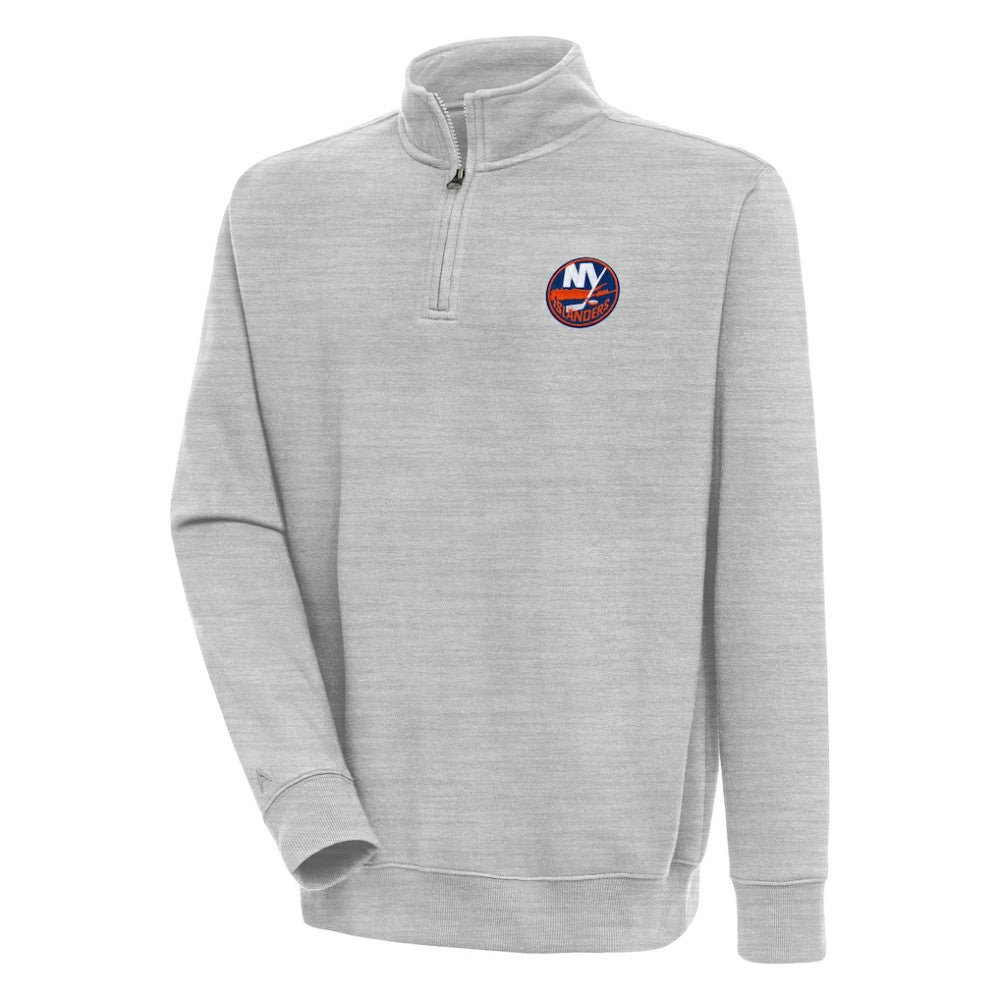 New York Islanders Antigua Victory Quarter-Zip Pullover Top Sale