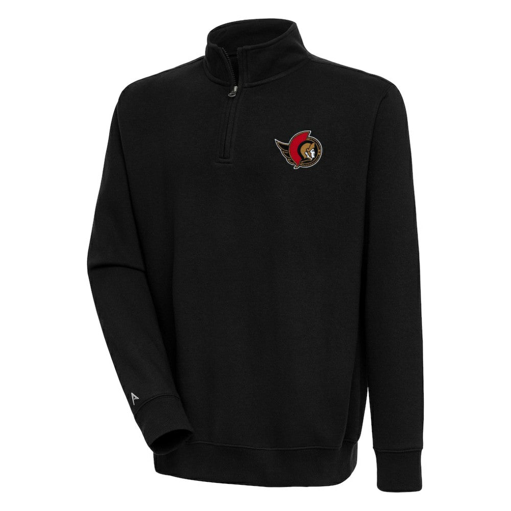 Ottawa Senators Antigua Victory Quarter-Zip Pullover Top Online
