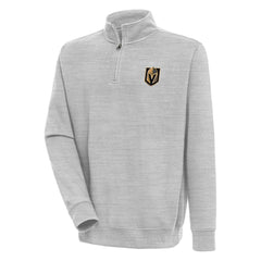 Vegas Golden Knights Antigua Victory Quarter-Zip Pullover Top On Sale
