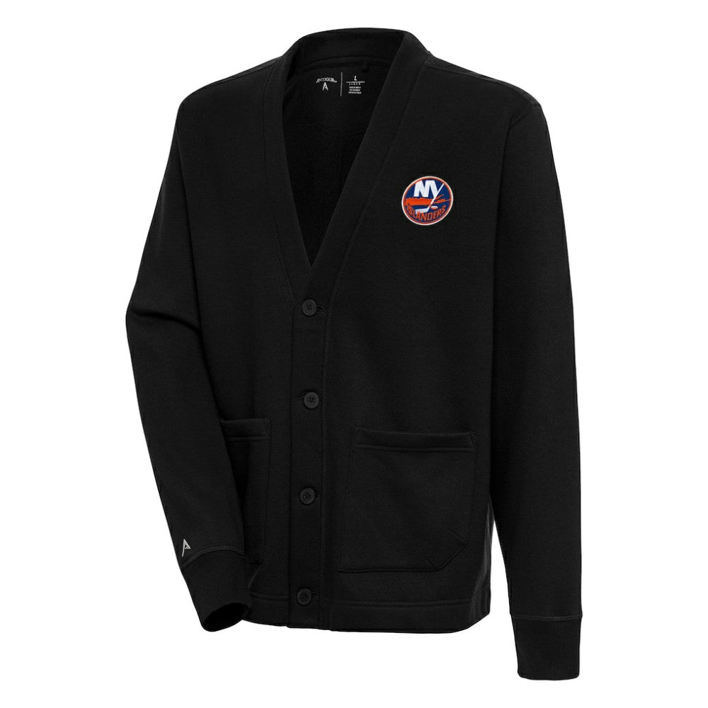 New York Islanders Antigua Victory Cardigan For Sale