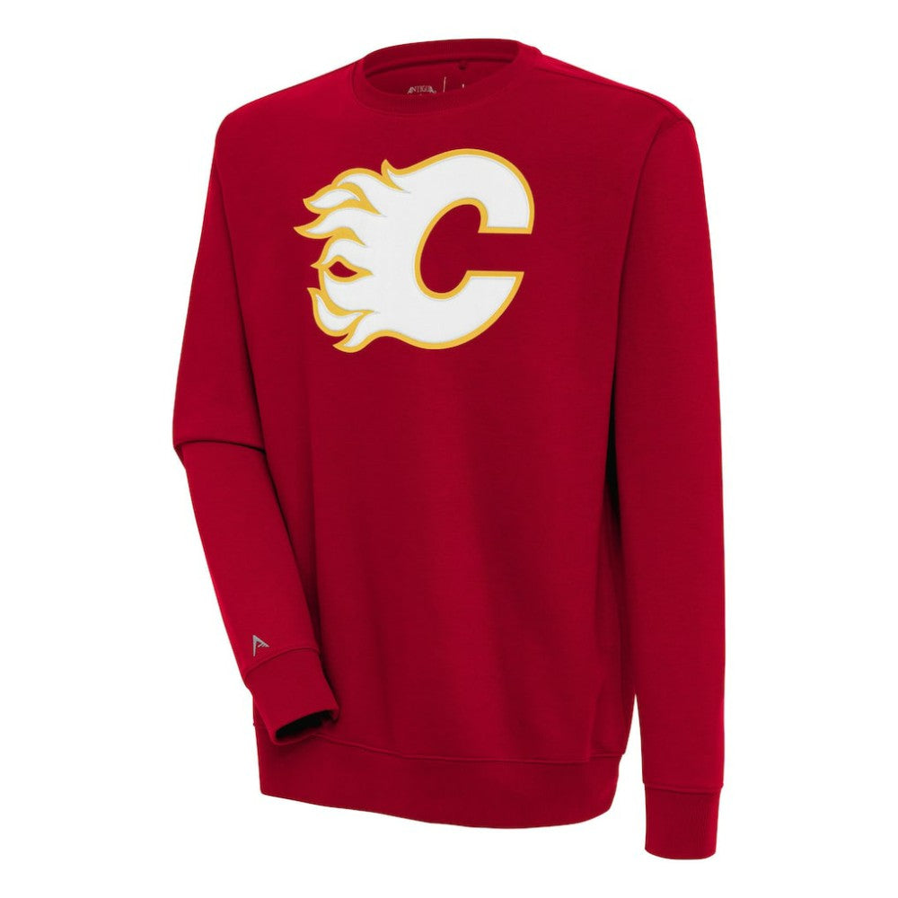 Calgary Flames Antigua Victory Pullover Sweatshirt Online