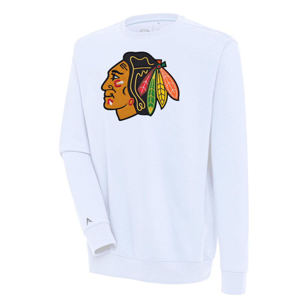 Chicago Blackhawks Antigua Victory Pullover Sweatshirt Online