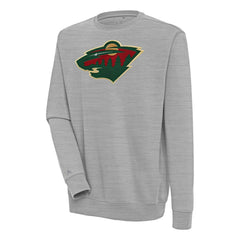 Minnesota Wild Antigua Victory Pullover Sweatshirt Discount