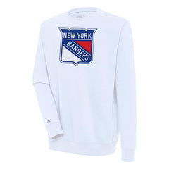 New York Rangers Antigua Victory Pullover Sweatshirt Discount