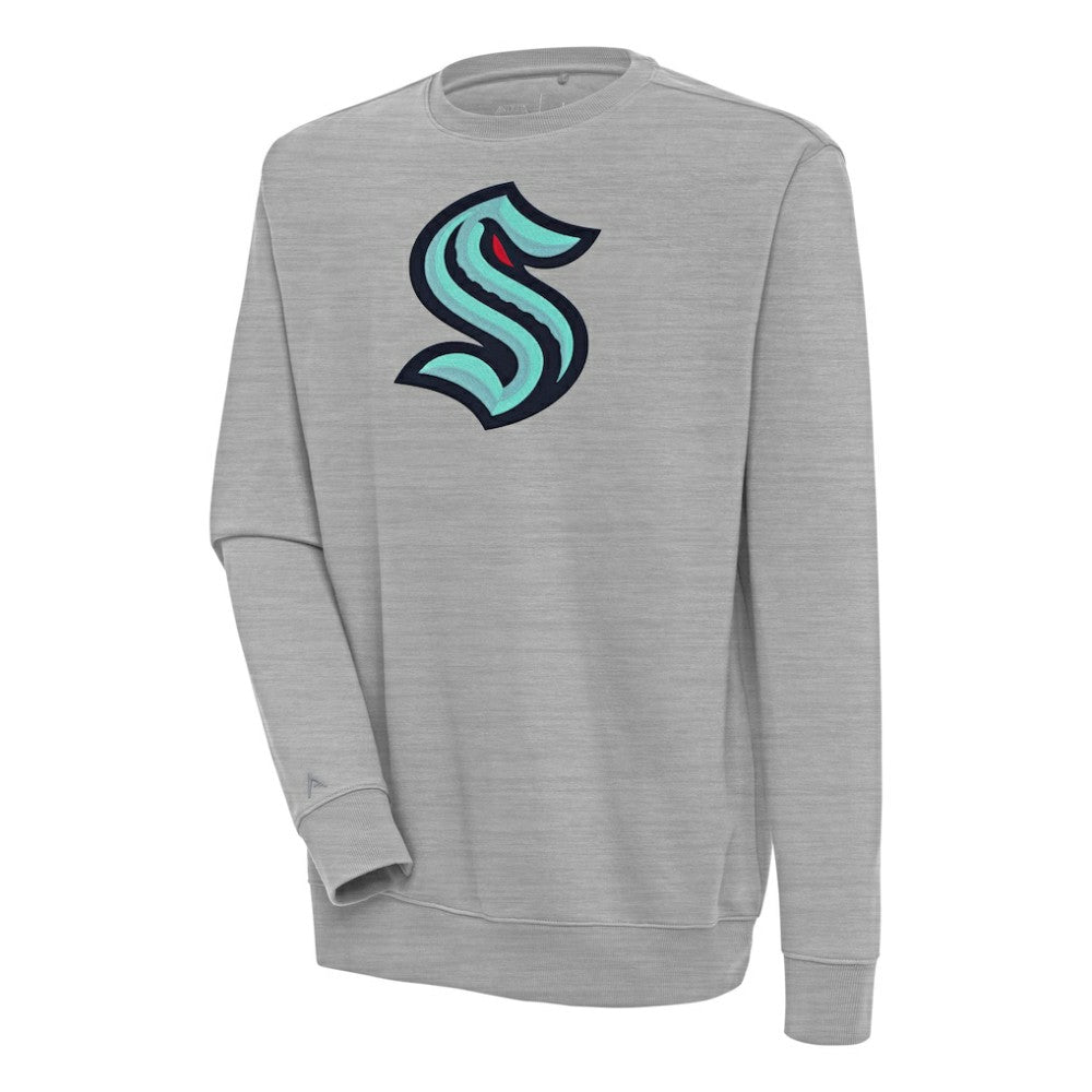 Seattle Kraken Antigua Victory Pullover Sweatshirt On Sale