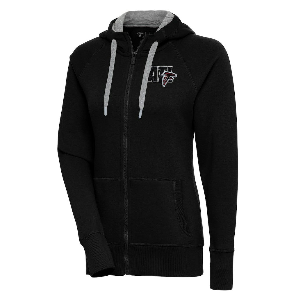 Atlanta Falcons  Antigua Women's Victory Full-Zip Hoodie